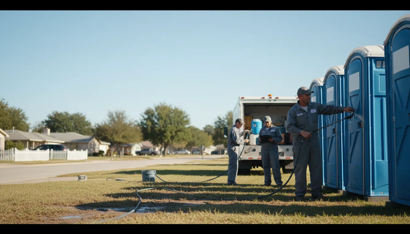 Long-Term Portable Toilet Rental in Winnebago, MN near me